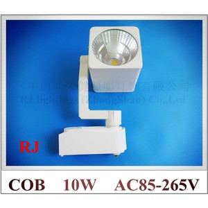 Epistar chip COB LED rail spot light tracking LED light track lights 10W COB 1led 1*10W AC85-265V aluminum CE ROHS FCC