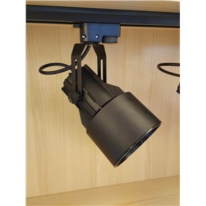 2 Wires 20W 30W LED Track light ABS/Aluminum Lamp Body 24 Beam Angle Light Bulb PAR30 Inside Easy Replacement
