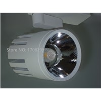 LED Track Light 10pcs/lot 20W 30W COB spotlight rail track light lamp  2-wire, 3-wire 110V 120V 220V 230V 240V Warm Cold  White