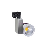 360 Degree Rotatable10pcs/lot 30W COB LED Track Light Commercial LED spot light  110-240V Non Diimable 3000-6000K