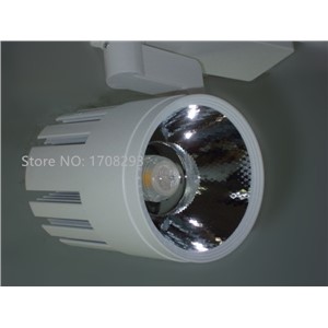 LED Track Light 10pcs/lot 20W 30W COB spotlight rail track light lamp  2-wire, 3-wire 110V 120V 220V 230V 240V Warm Cold  White