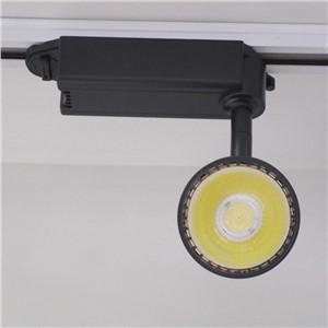 Dimmable store window lighting 20w in black / white track head rail lighting warm / neture / pure white led showcase lighting