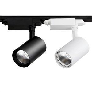 4pcs/lot LED Track Light 20W 30W AC85-265V Clothing Shop Windows Showrooms Exhibition Spotlight COB LED Ceiling Rail Spot Lamp