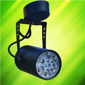 J&amp;W 7W 7-LED Don&#39;t need to track  Track Light  LED ceiling lamp  Background  lamp- Black (AC 85~265V)