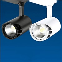LED track light 30W Rail spot lighting Clothing store lights showcase LED spotlights DHL or FedEx Free shipping