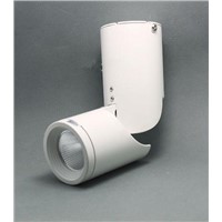 New Design 10W Led Down Tracking Spot Light AC85-265V 90 and 360 degree adjustable Tracking Light Black White