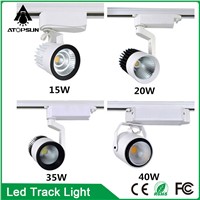 6PCS LED COB Track Light 15W 20W 35W 40W Ceiling Rail Lights Spotlight Clothes Shop Gallery Market Commercial Indoor Lighting