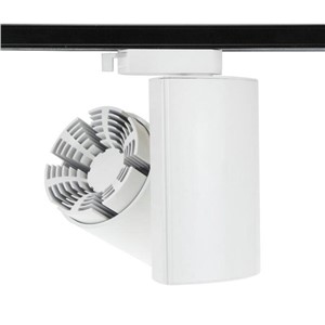 Fedex Free Shipping 6pc/lot 30W LED COB Track light, store shopping mall track lamp, White black optional Spot light