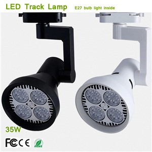 LED 2 Wire Lamp Adapter Die-Casting Aluminum Track Light 35W High Quality PAR30 Bulb Inside with 3030 leds and Reliable UL Fun