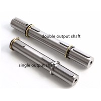 Double shaft NMRV040 Worm gear reducer output shaft