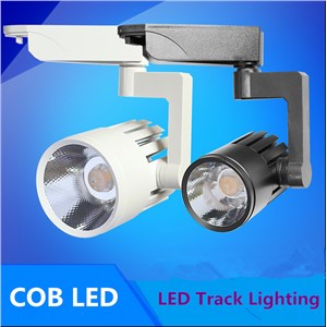 2pcs 110 V 220 V LED spotlight rail track light lamp 30W COB LED track light