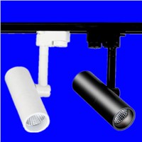 Wholesale -5W 7W 10W 15W COB LED Track Light, clothing store track spot lighting, high bright AC85V~265V CE ROHS shop Lamp