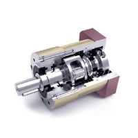 TE060-005-S2-P2 60mm circular standard planetary gear reducer Ratio 5:1 for 200w 400w 60mm AC servo motor NEMA23 stepping motor