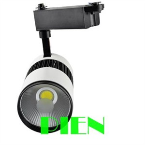 2014 New 30W COB led track light 220V 30W clothing store track spot lamp white high Power CE&amp;ROHS by DHL 10pcs