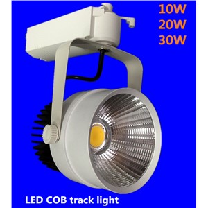 LED Track Light 30W COB Rail Light Spotlight Lamp Replace 300W Halogen Lamp 110v 120v 220v 230v 240v Warm/Cold/ Natural White UK