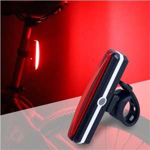 USB Rechargeable Red Bicycle Tail Light White Bike Cycling Rear Lamp Taillight 26 LEDs Rain Water Proof Warning Bike Lights