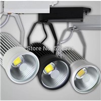 Wholesale price High power 10pcs COB 30W /85-265VAC/warm cool white /CE RoHS/led track light spot light free shipping
