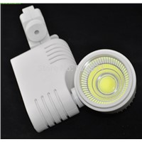 Free shipping COB 30W LED Track light Super 30W LED Spotlight Lamp ,Warm White.Cool White,100LM/W, 85-265v