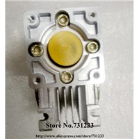 7.5:1 to 80:1 Worm Reducer RV030 Worm Gearbox Speed Reducer With Shaft Sleeve Adaptor for 8mm Input Shaft of Nema 23 Motor