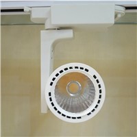 NEW High Power COB LED Track Light 30W Rail Aluminum Lamp for Commercial Retail Spotlight Lighting Modern Design 85~265V/AC
