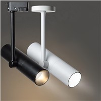 LED Track Light 7W 10W 15W 20W COB CREE Chip From USA,Equal to 100w Halogen Lamp,Rail Light Spotlight,fast free shipping