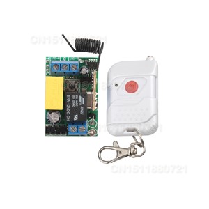 Free Shipping 220V 1CH rf wireless remote control light/door switch system Receiver &amp; Transmitter smart house z-wave