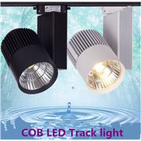 DHL 10PCS LED Track Light 30W COB Rail Light Spotlight Lamp Replace 300W Halogen Lamp 110v 120v 220v 230v 240v