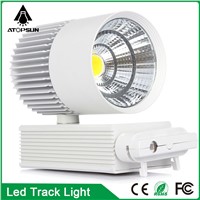 Free Shipping Wholesale 20W  COB LED Track light, 85-265 Volt LED Wall Track lamp business lighting rail track lighting