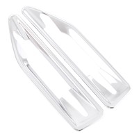 Car Styling ABS Chrome Side Light Decoration Trim Cover For KIA RIO K2 2011 2012 2013 2014 2015 2016 auto accessories