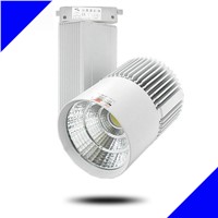 wholesale 30W COB LED track light clothing store track spot lighting high bright AC85V~265V CE ROHS shop lamp
