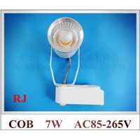 high quality Epistar COB LED rail spot light tracking light exhibition light for super markets stores COB 7W 600lm CE ROHS FCC