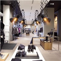 Lamp Loft RH 30W LED Track Light Expansion Bracket Design AC 220V Integration Lights Lamp For Store Shopping Mall Lighting