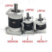 High Precision Arcmin 10 90mm Servo Speed Reducer NEMA 36 Gear Box Reducer Ratio 25:1 Planetary Reducer LRF90-25 New