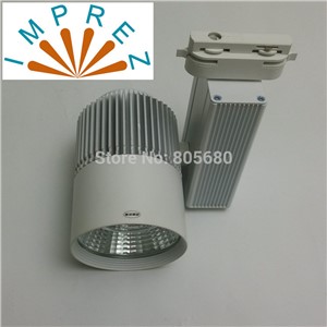 Imprez LED Track Light 30W Dimmable COB 45mil Bridgelux Chip Rail Lights Spotlight Replace 300W Halogen Lamp 110v 120v 220v 240v