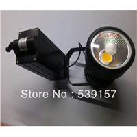 Free shipping High Quality COB 30w LED Track light LED Spotlight 85~100LM/W WW/CW,AC85~265V,2 PIN Integrated chips 8pcs/lot