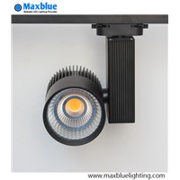 45W Black/White Housing High CRI 80Ra CREE COB LED Track Light