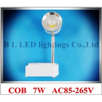 Epistar chip LED rail spot lamp light tracking light spotlight Entertainment lightings 7W AC85-265V new technology best price