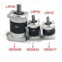 5:1 Ratio Arcmin 8 NEMA 36 Planetary Gear Reducer Matching 90mm Servo Stepper Motor High Efficiency Planetary Reducer LRF90-5