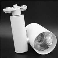 SNYKA 12PCS/LOT COB LED Track Light 30W 35W 40W Cool/Warm white LED Ceiling Spotlight AC85V-265V LED spot lighting CE ROHS