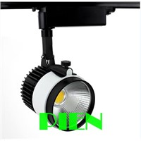 20W LED track light COB LED lights for clothing store/kitchen 1800lm AC85~265V 2 PIN Integrated chips CE&amp;amp;amp;ROHS by DHL 10pcs