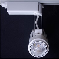 30W COB LED track light LED track spotlights full set track lights high power bright lights Free shipping