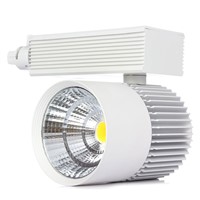 4pcs/lot High Quality Led Rail Lighting COB Led Track Light 30W Led Spotlight Lamp For Clothing Store