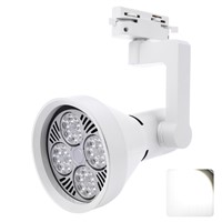 30W LED Spotlight COB LED Track Lamp Spot lamp Adjustable Ceiling Spotlights Rail light LED Track light wall lamp free shipping