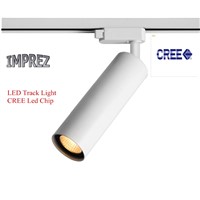12W CREE LED track light for shopping mall close shop AC100-240V COB led track spot light for museum lighting 3 years warranty