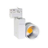 High Quality 120lM/W CRI &amp;amp;gt;80-95 Dimmable 10W LED Track Light 2/3/4 wire Clothing Store Lighting Ceiling Spot LED AC100-277V