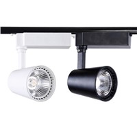 Hot sale COB 25W LED Track light AC85-240V LED COB Track Lighting Retail Spot Wall Lamp Rail Spotlights Replace Halogen Lamps