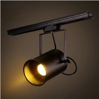 Wholesale Retail 5W 7W CREE dimmable LED Track Light Spot Wall Lamp Spotlight Tracking LED AC110V/240V Noverty light 6pcs/lot