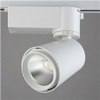 Wholesale Retail 10W 15W 20W 30W CREE COB LED Track Light Spot Wall Lamp Spotlight Tracking LED AC110V/240V