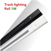 20pieces 1m/pcs  led track rail white+  35W led track lamps 40 pieces body white/warm white+10pieces I type Track connect