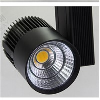 High Power LED Track Light 30W COB Rail Light Spotlight Equal to 300w Halogen Lamp 110v 120v 220v store shop decoration